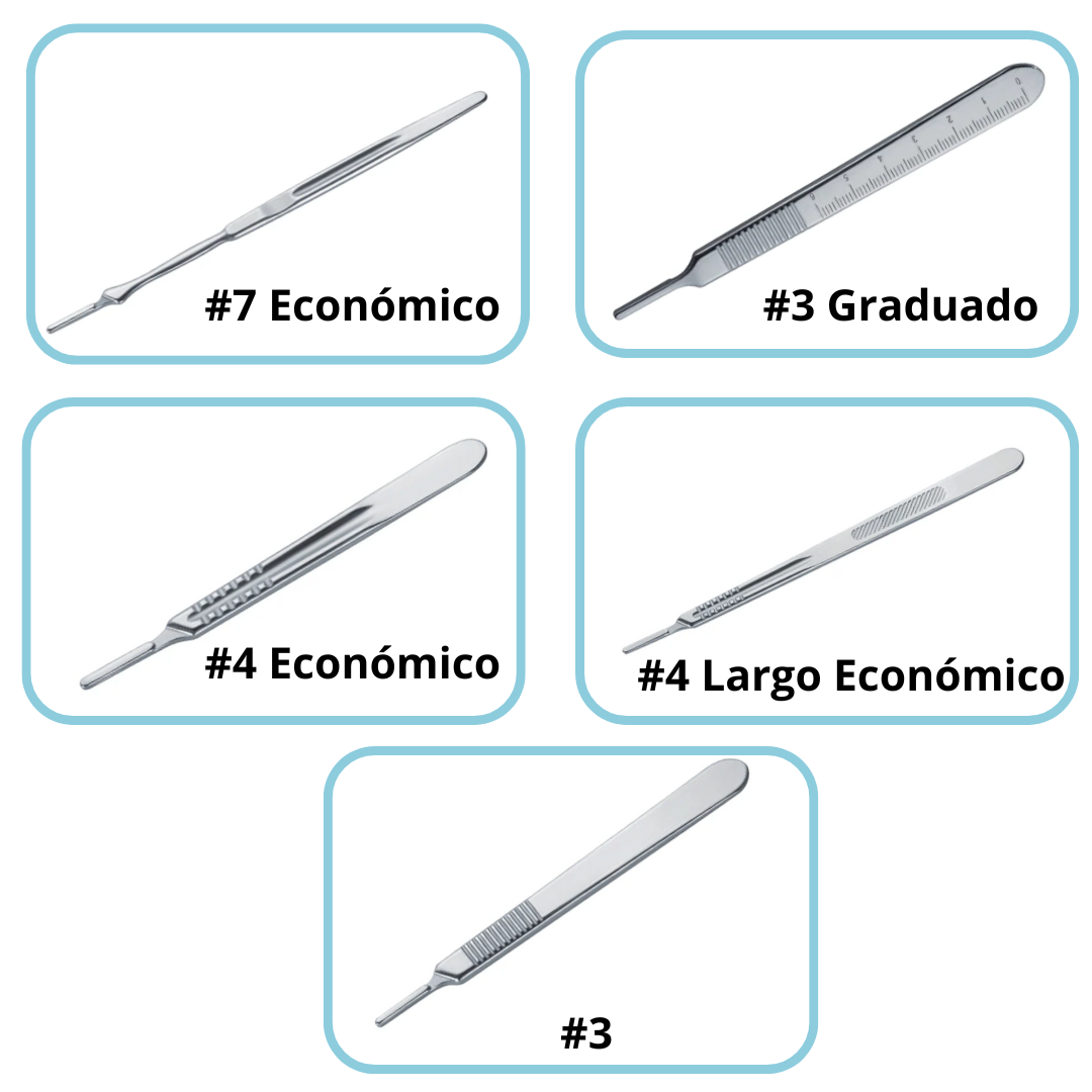 Mango para bisturí ACERO INOXIDABLE